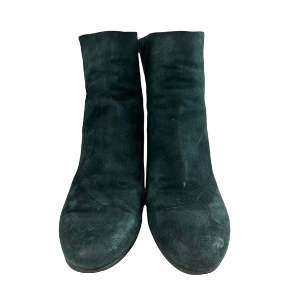 Lucky Brand Ravynn Suede Blocked Heel Ankle Booties Size 8.5M - Picture 5 of 16